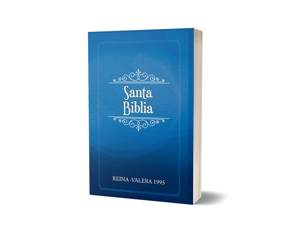 Biblia RVR95- Rústica - Azul