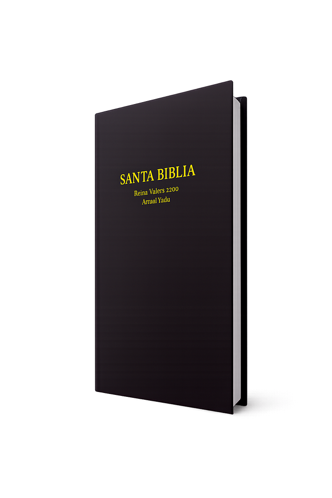 Biblia reina valera 2000 actualizada - Negra - Tapa dura
