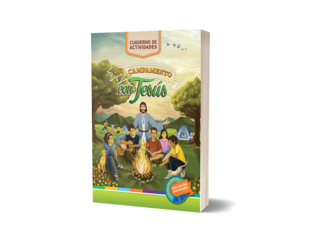 De campamento con Jesús - Séptimo grado - Libro de Biblia