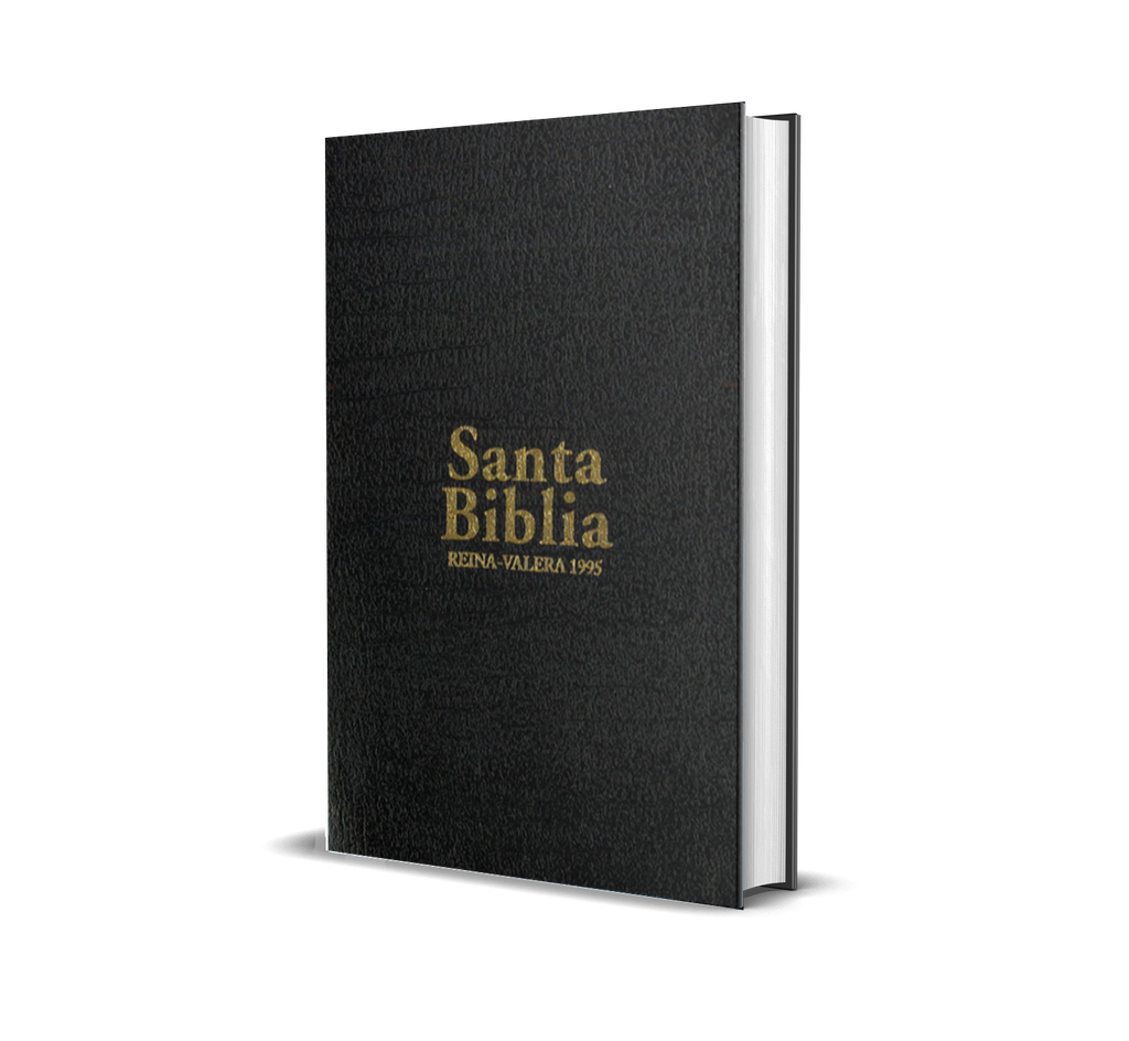 [281770] Biblia rvc - Pequeña - Piel negra - Con himnario sin música